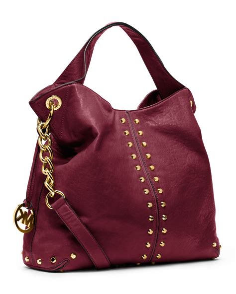 michael kors uptown astor large red shoulder bags|michael kors astor shoulder bag.